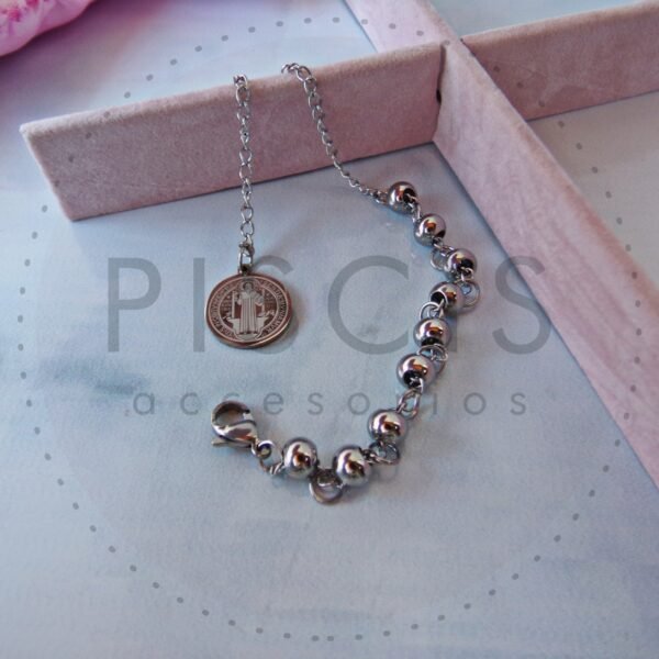 Pulsera bolitas SB.