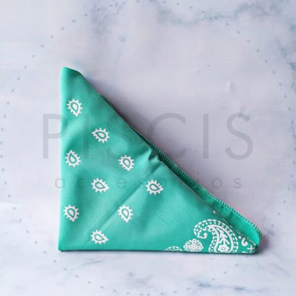 Bandana verde agua