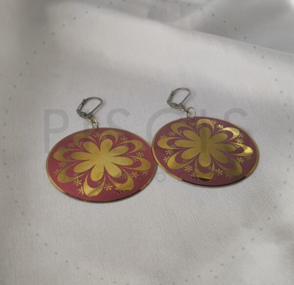 Aros chapas colgantes