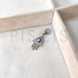 Dije para pulsera mano de fatima.