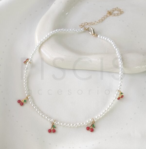 Collar/chocker CHERRIES.