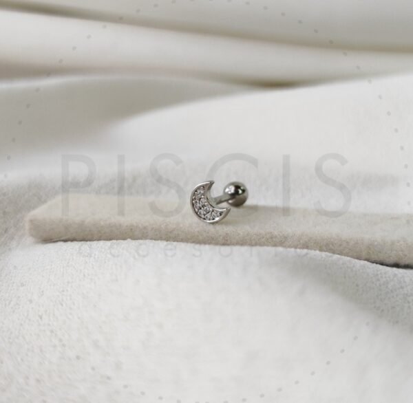 Helix luna con strass