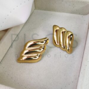 Aros Rhode, dorados.
