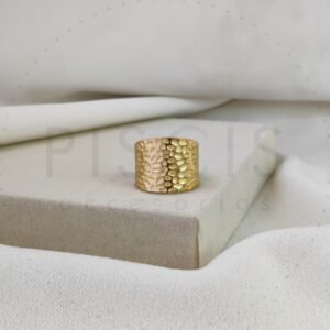 Anillo Grumet regulable, dorado.