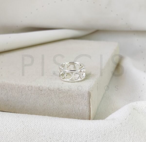 Anillo Tana, blanco.