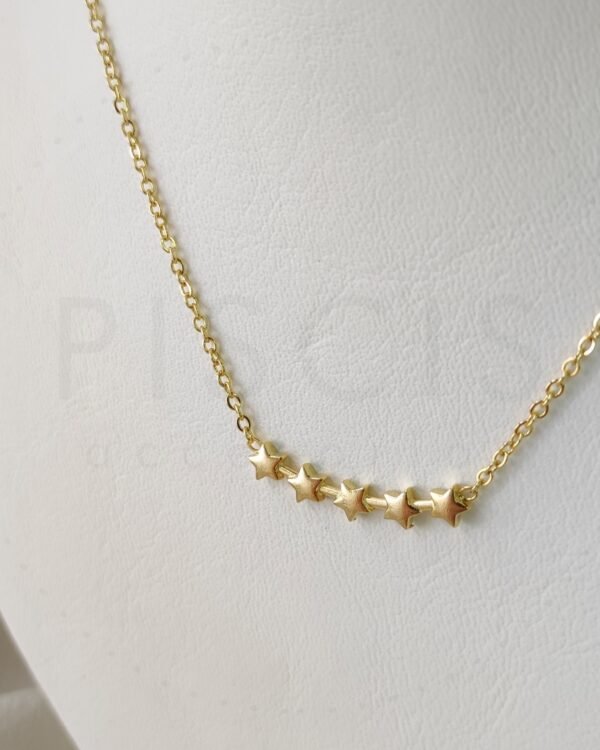 Collar Fugaz, dorado. - Imagen 2