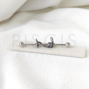 Piercing barra Serpiente.