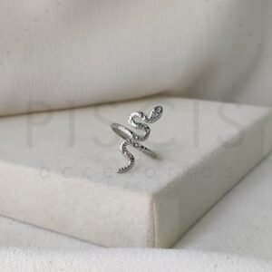 Anillo Serpiente regulable, mod. 2