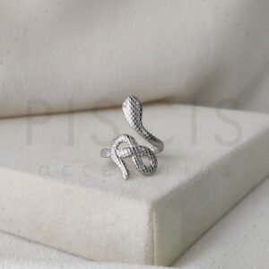 Anillo Serpiente regulable, mod. 6