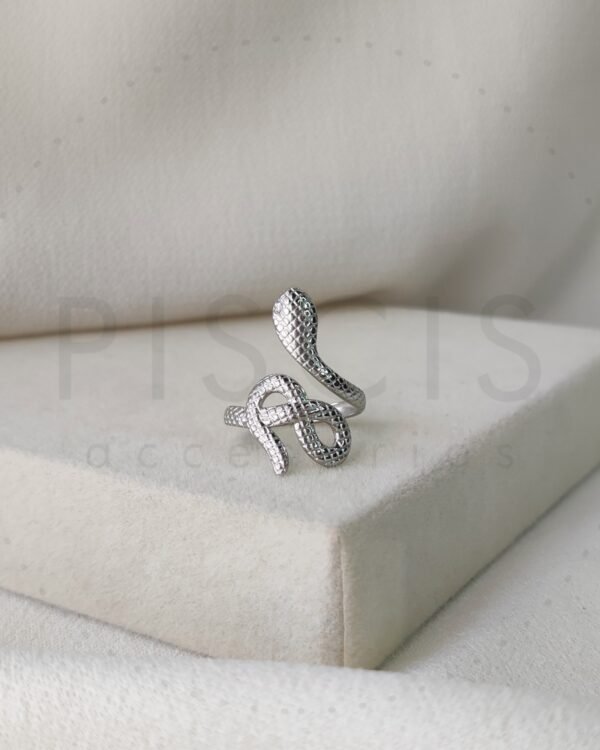 Anillo Serpiente regulable, mod. 6