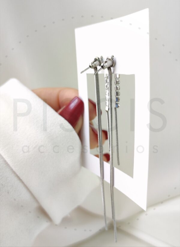 Aros Lissi, plateados. - Imagen 2