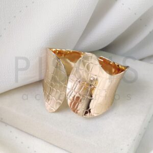 Brazalete Aruma, dorado.