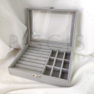 Alhajero terciopelo, gris.