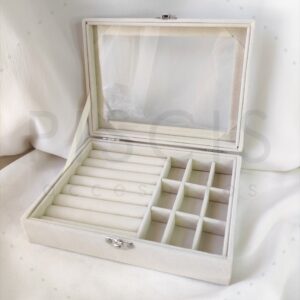 Alhajero terciopelo, beige.