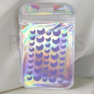 Parches para acné - lunitas lilas.