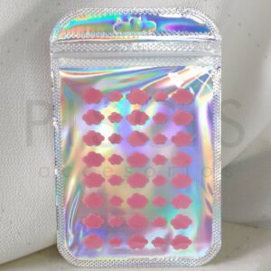 Parches para acné - nubes rosas.