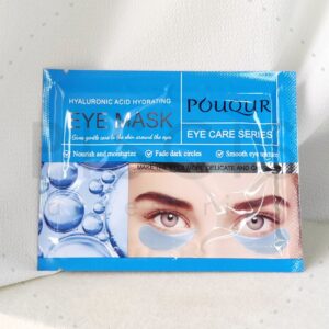 Parches para ojeras - celeste.