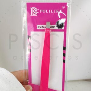 Pincita para depilar fucsia.