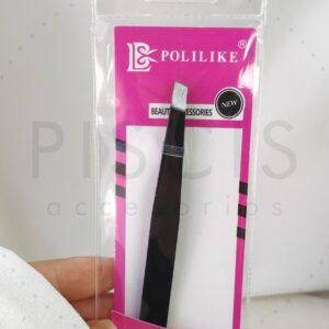 Pincita para depilar negra.