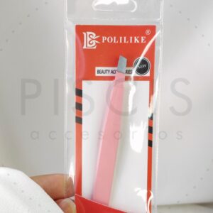 Pincita para depilar rosa.