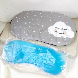 Antifaz doble, gris.