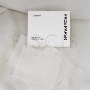 Papel matificante, oil free.