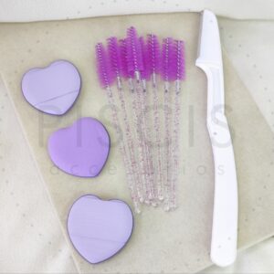 Set de belleza, lila.