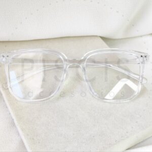 Marcos lentes, transparentes.