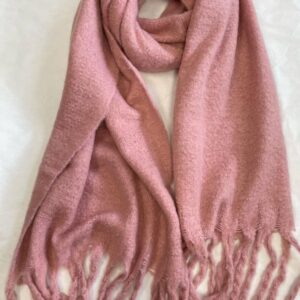 Bufandon nube, rosa.