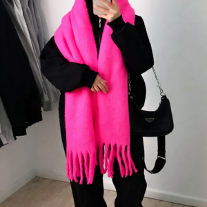 Bufandon nube, rosa FLUO.