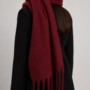Bufandon nube, bordo.