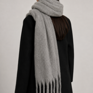 Bufandon nube, gris.