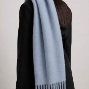 Bufandon nube, baby blue.