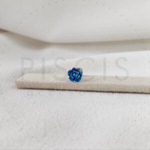 Helix Rosa rococó, azul.