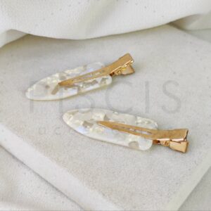 Pack x2 hebillas Skincare, nacaradas.