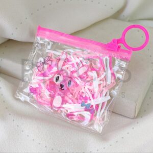 Gomitas tonos rosas.