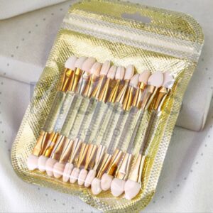 Pack x12 brochitas/esponjitas, transparentes.