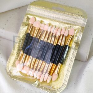 Pack x12 brochitas/esponjitas, negras.