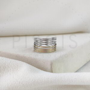 Anillo Logan regulable, combinado.