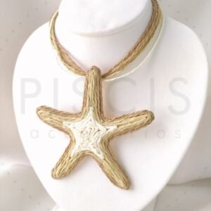 Collar Estrella de Mar, natural.